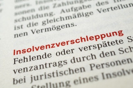 Haben Sie Fragen zum Thema Insolvenzverschleppung?